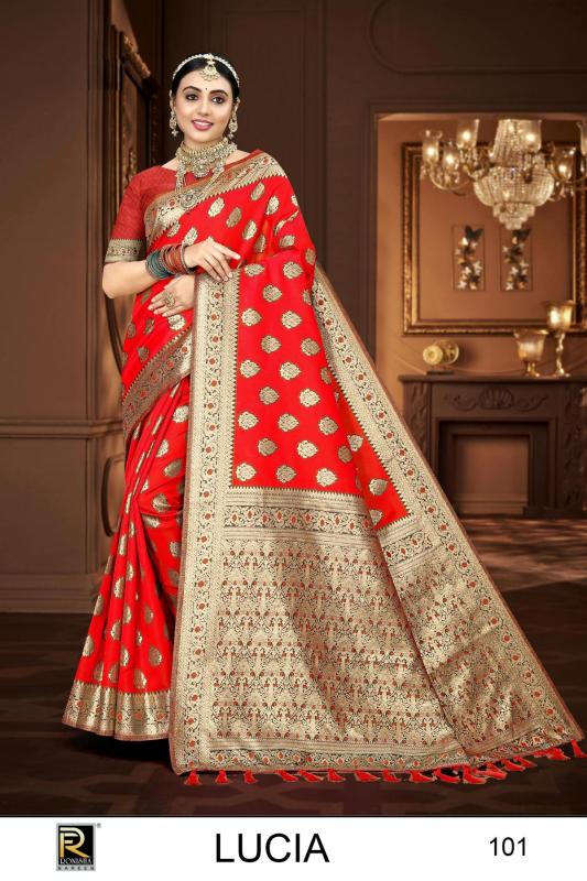 Ronisha Lucia Banarasi Silk Saree Wholesale catalog