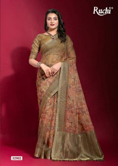 Ruchi Krisha wholesale sarees supply in surat Wholesale catalog