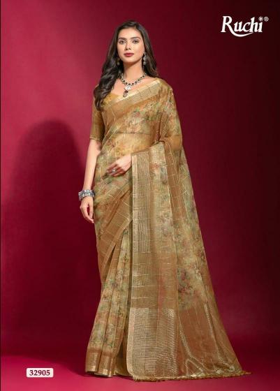 Ruchi Krisha wholesale sarees supply in surat Wholesale catalog