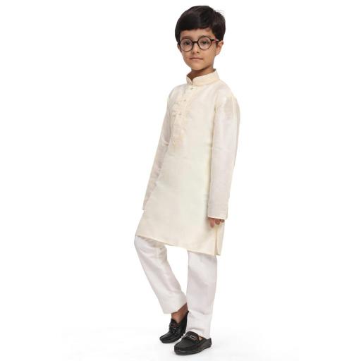 sabella dhupen silk Embroidery work kids kurta wholesale catalog