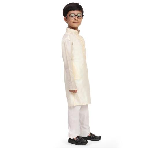 sabella dhupen silk Embroidery work kids kurta wholesale catalog