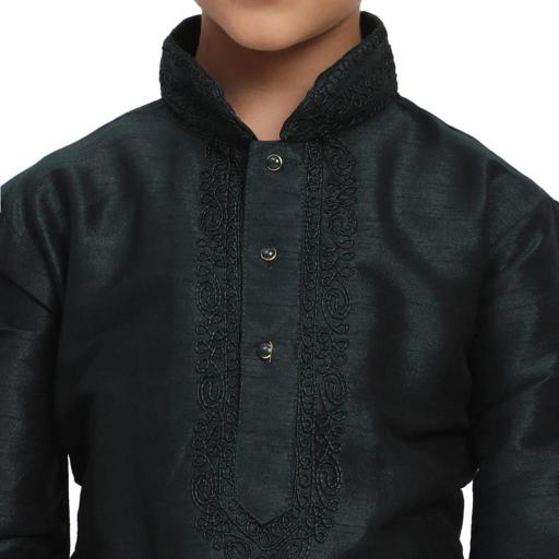 sabella dhupen silk Embroidery work kids kurta wholesale catalog