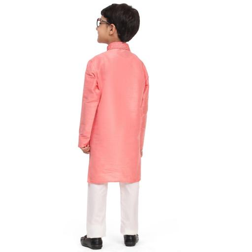 sabella dhupen silk Embroidery work kids kurta wholesale catalog