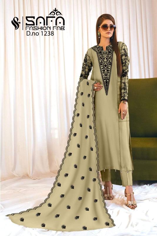 Safa Fashion Fab 1238 Pakistani Suits Wholesale catalog