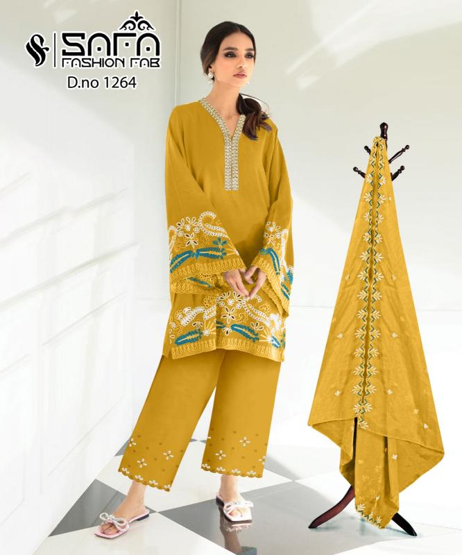 Safa Fashion Fab 1264 Pakistani Ready Made Dress wholesale catalog