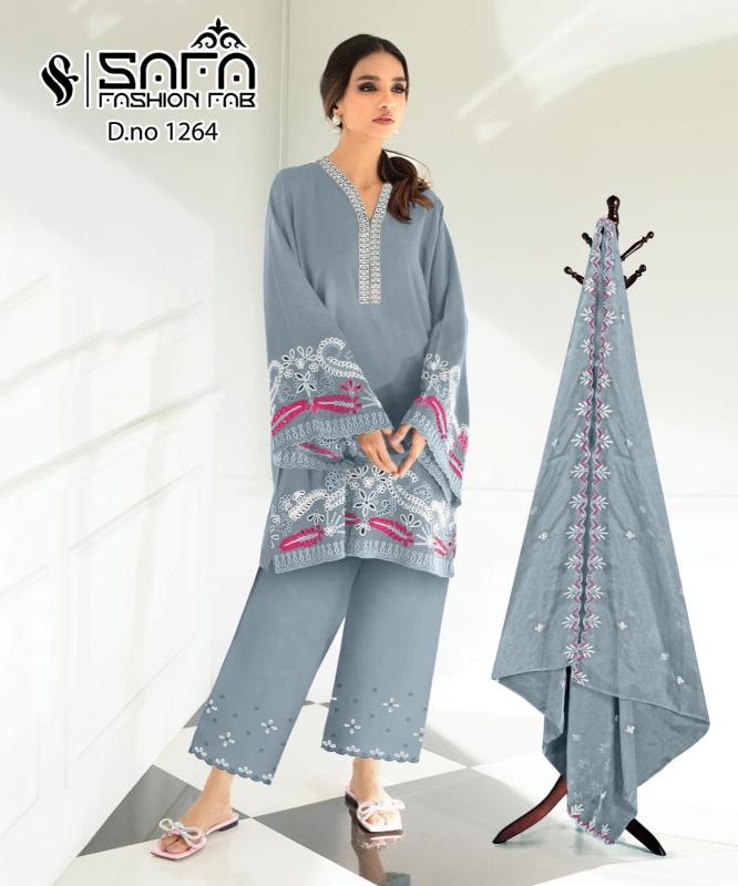 Safa Fashion Fab 1264 Pakistani Ready Made Dress wholesale catalog