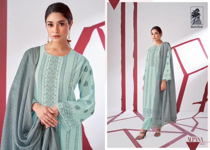 Sahiba Alpana Cotton Digital Printed Salwar Kameez Wholesale catalog