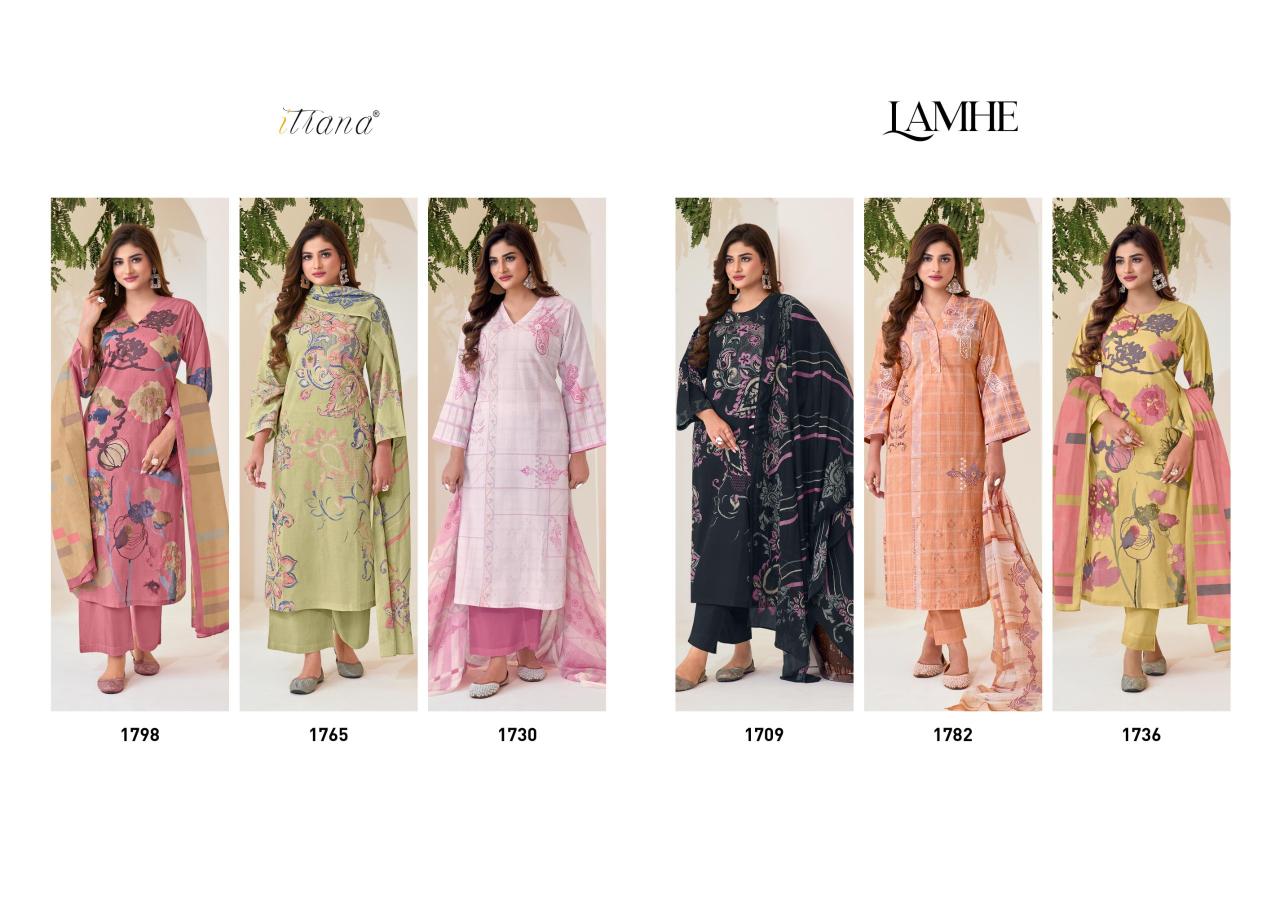 Sahiba LAMHE Dress Material Wholesale catalog