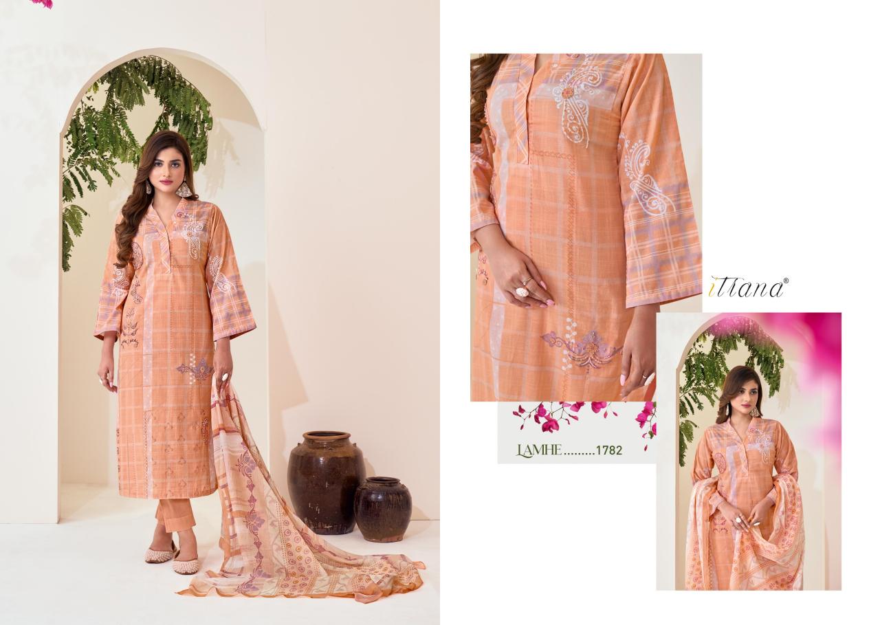 Sahiba LAMHE Dress Material Wholesale catalog