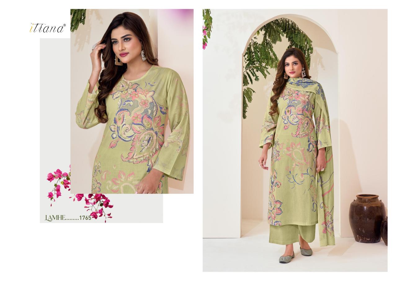 Sahiba LAMHE Dress Material Wholesale catalog