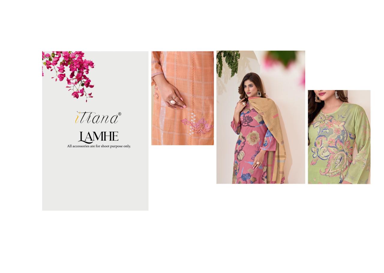 Sahiba LAMHE Dress Material Wholesale catalog