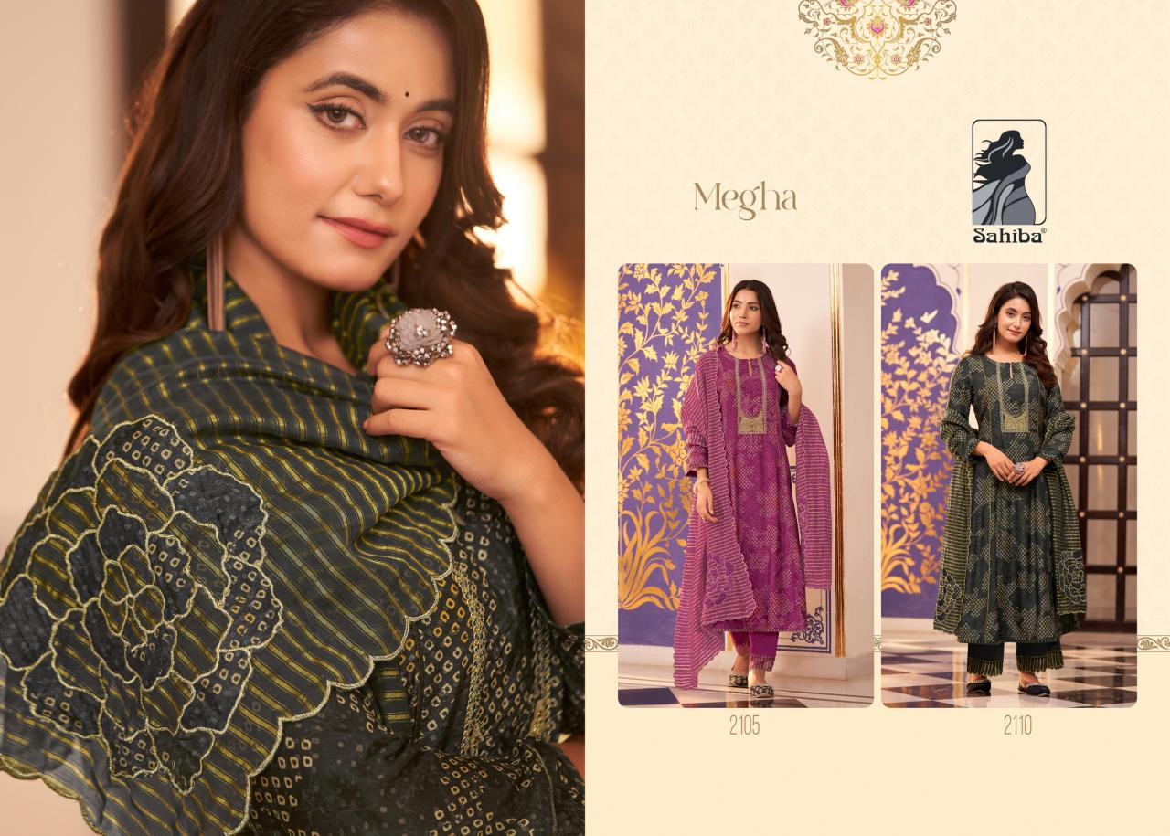 Sahiba MEGHA Dress Material Wholesale catalog