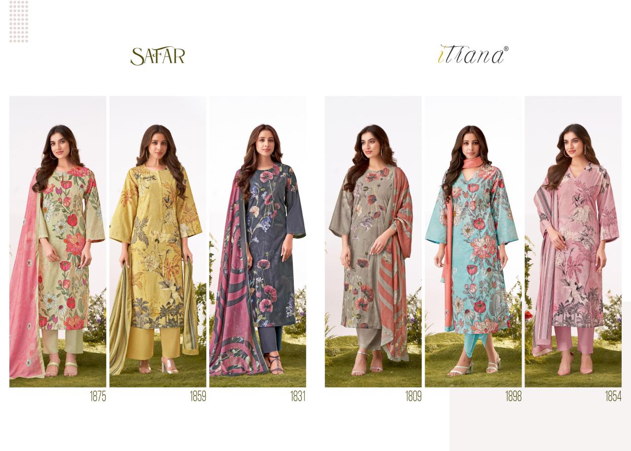 Sahiba SAFAR Dress Material Wholesale catalog