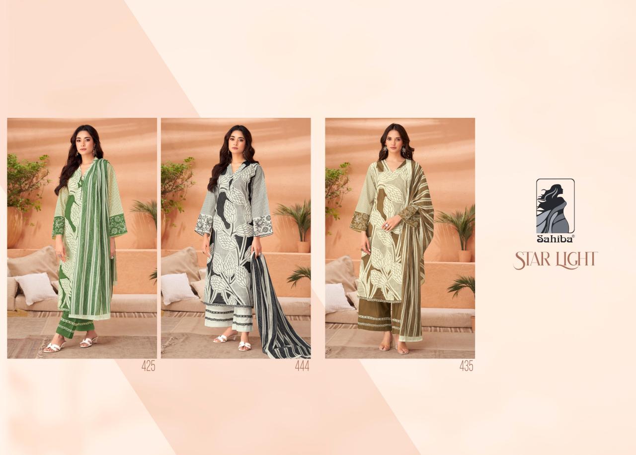 Sahiba STAR LIGHT Dress Material Wholesale catalog