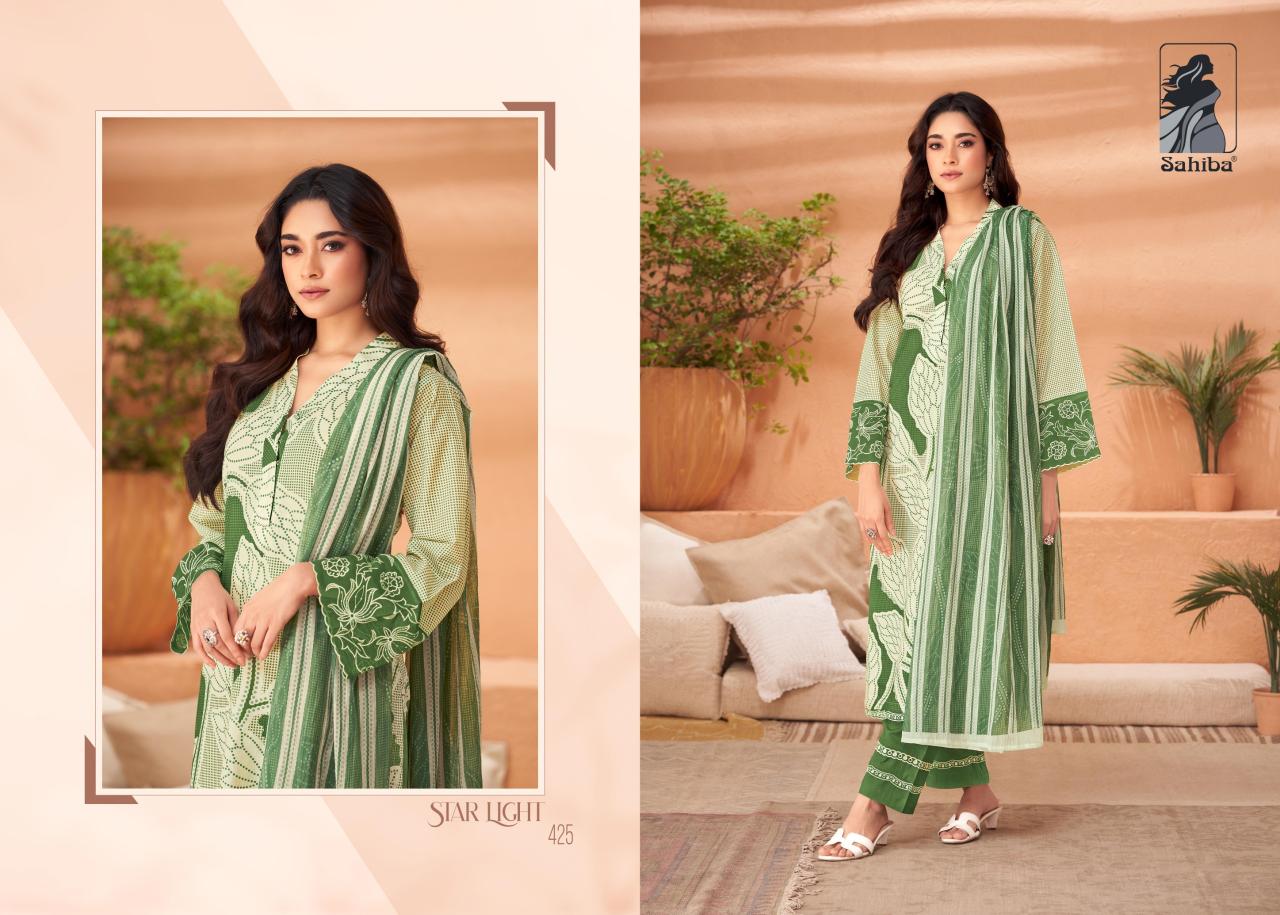 Sahiba STAR LIGHT Dress Material Wholesale catalog