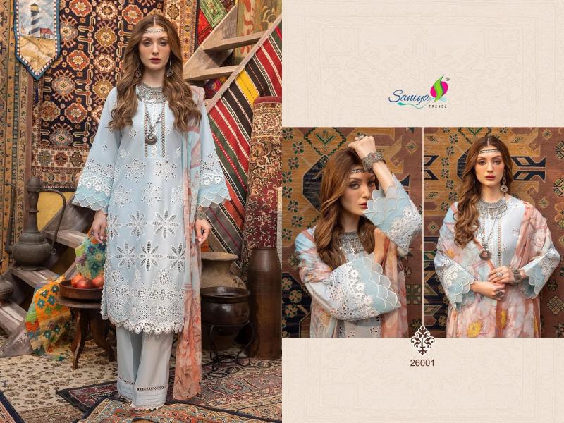 Saniya Adan Libas Chikankari 26 Salwar Kameez Wholesale catalog