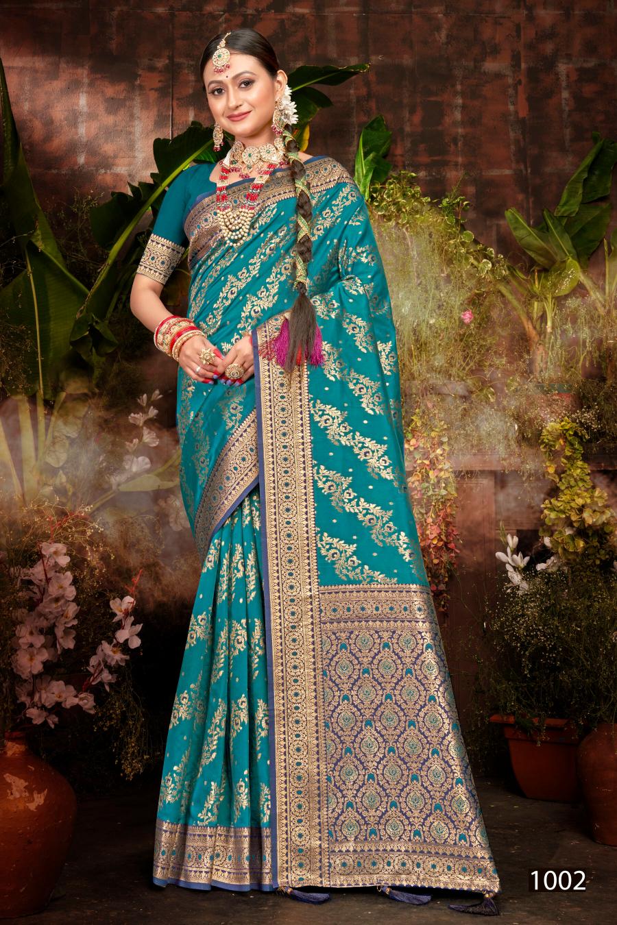 Saroj  Madhuleka silk Vol - 3 50*600 silk saree Wholesale catalog    