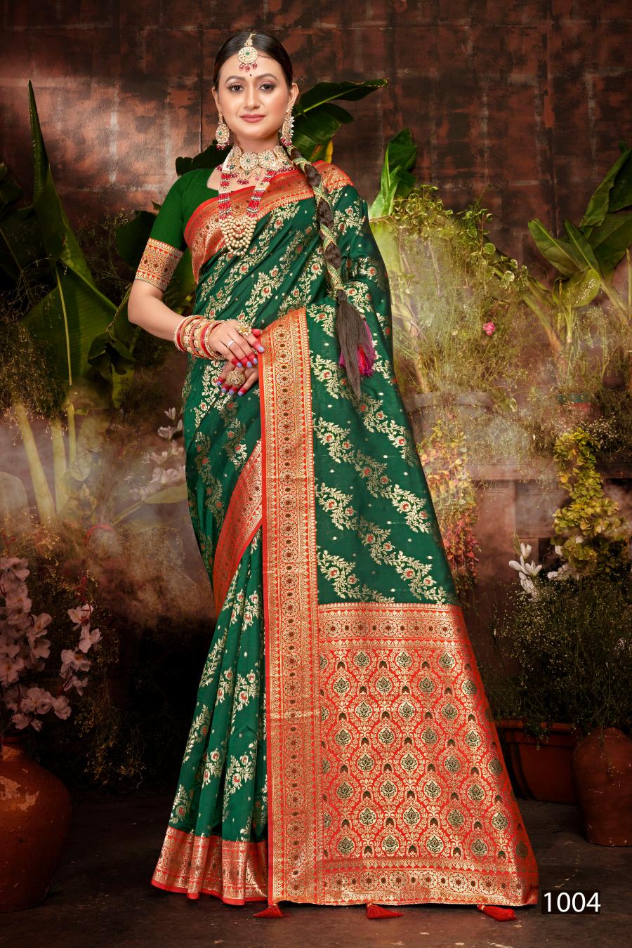 Saroj  Madhuleka silk Vol - 3 50*600 silk saree Wholesale catalog    