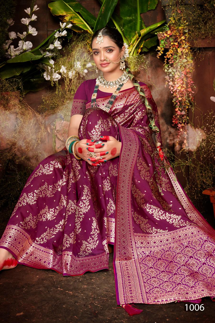 Saroj  Madhuleka silk Vol - 3 50*600 silk saree Wholesale catalog    