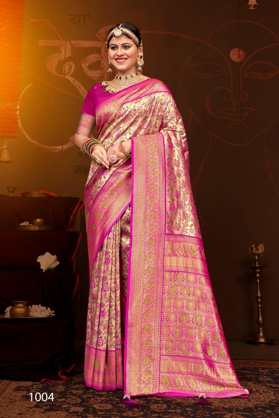 Saroj Rajgharana vol.8 silk saree in surat with price wholesales