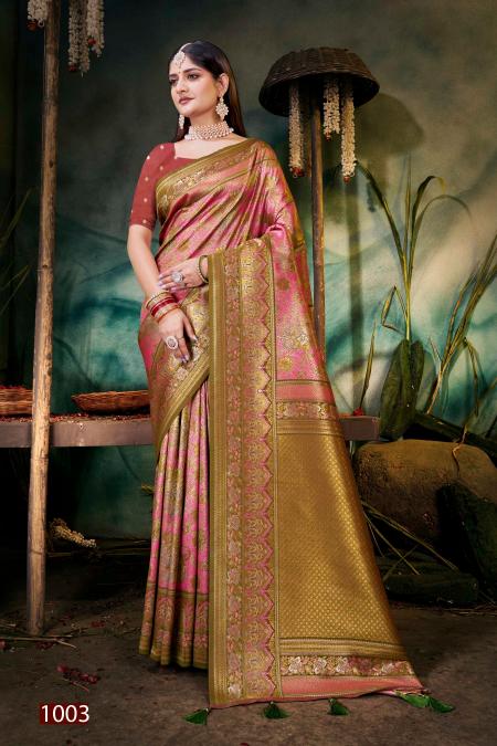 Saroj Riwaayat Vol5 silk sarees in surat wholesale catalog