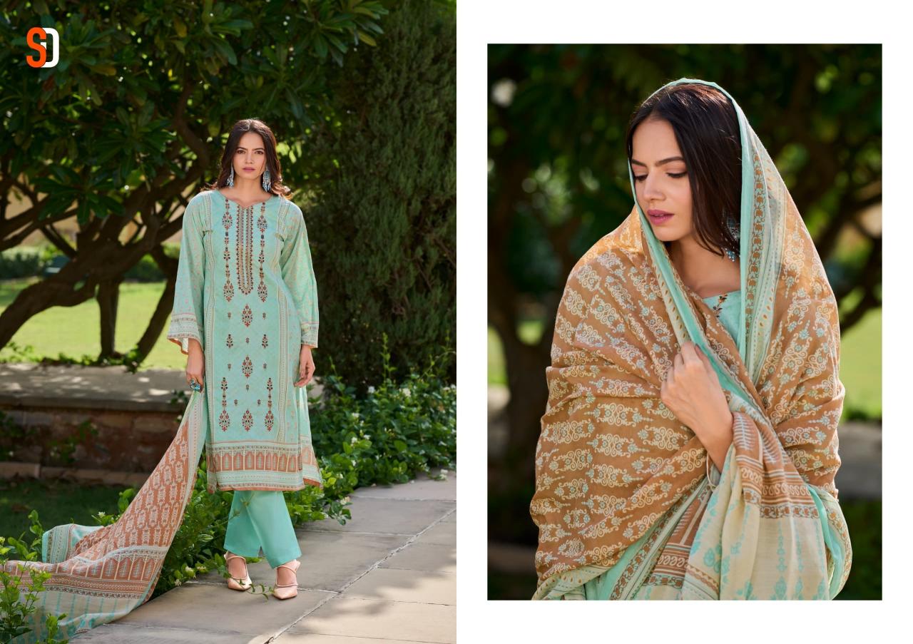 Shraddha Bin Saeed Lawn Collection Vol 11 Pakistani Suit wholesale catalog