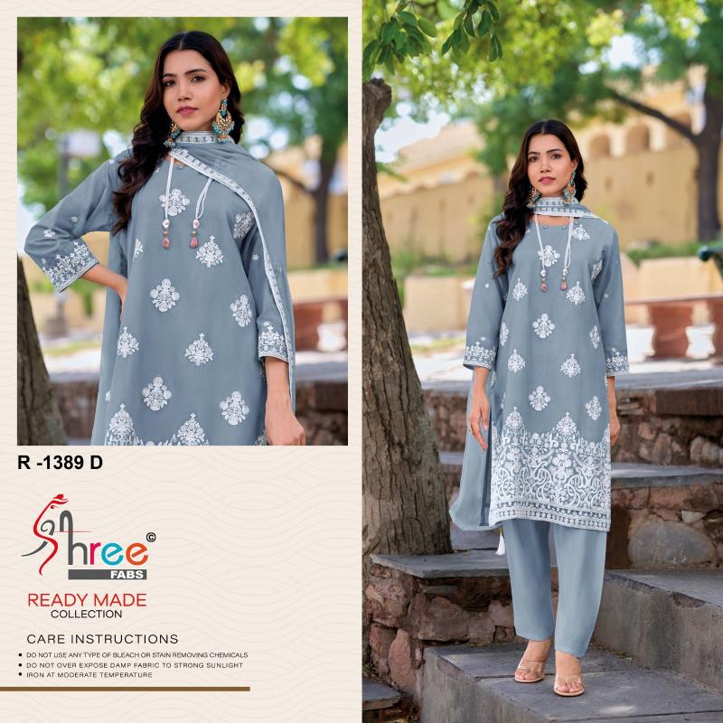 Shree R 1389 A To D Pakistani Suits Wholesale catalog