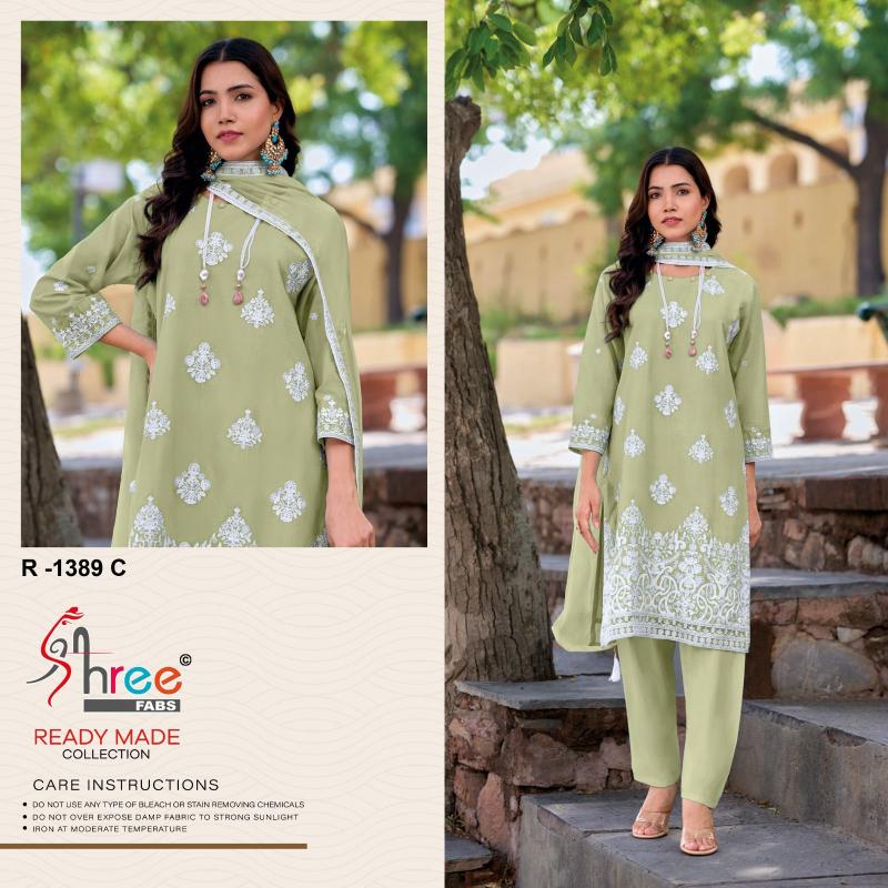 Shree R 1389 A To D Pakistani Suits Wholesale catalog