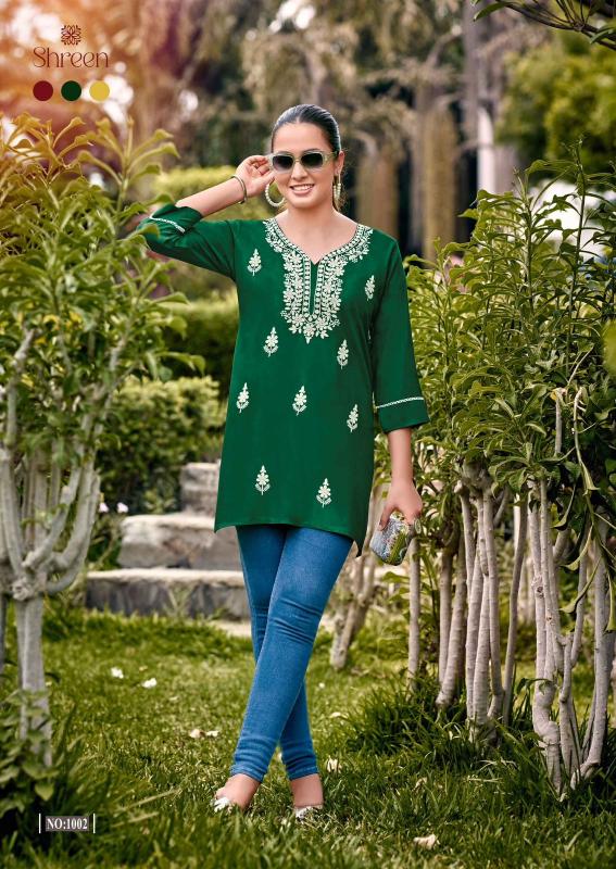 Shreen FUSION Kurti Wholesale catalog