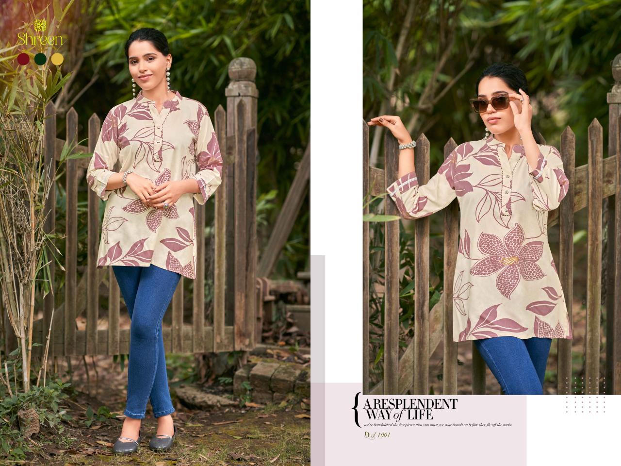 Shreen Sofia Vol 1 Top Kurti Wholesale catalog