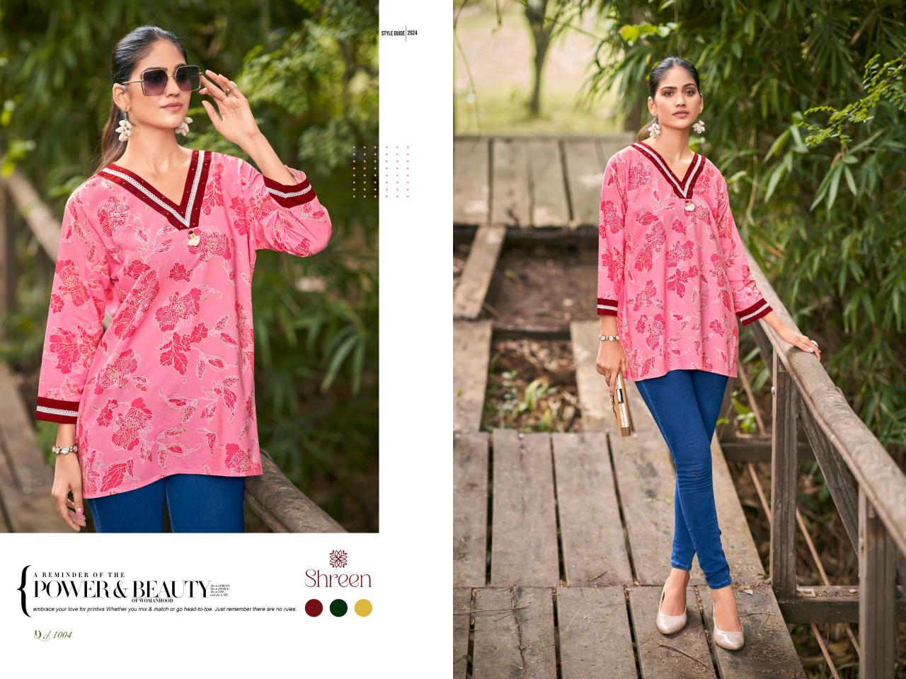 Shreen Sofia Vol 1 Top Kurti Wholesale catalog