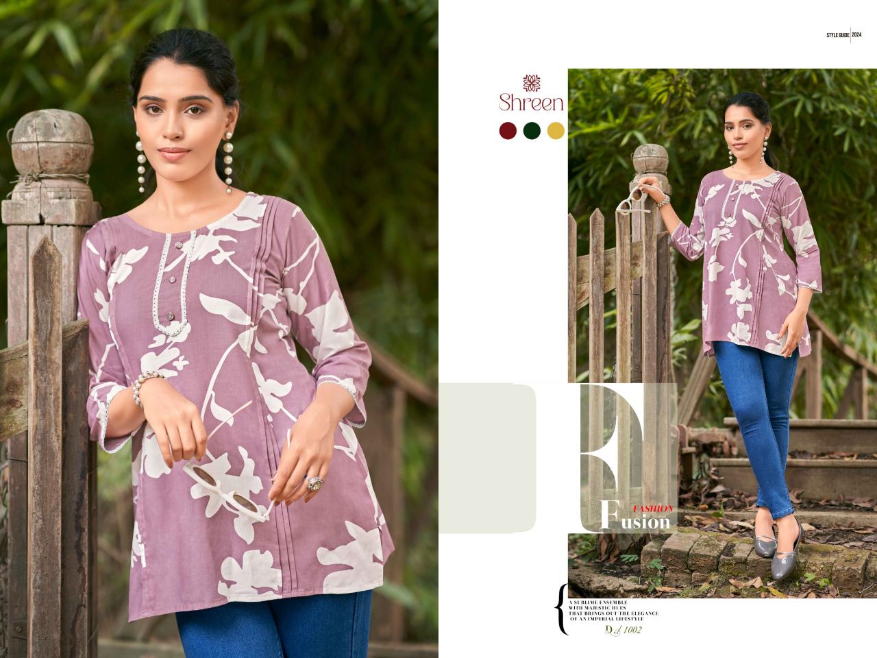 Shreen Sofia Vol 1 Top Kurti Wholesale catalog