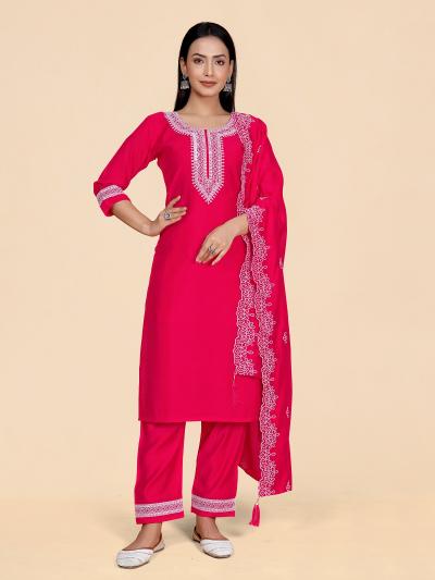 Shubh 31 Roman Silk Designer Kurti Bottom With Dupatta wholeale catalog