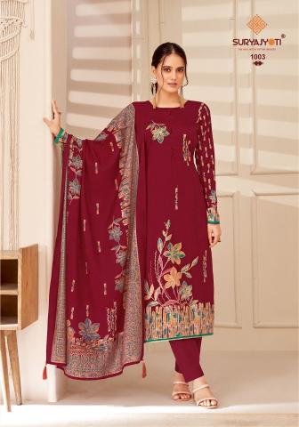 Suryajyoti Kaara Vol-1 – New Fancy Unique Colours - Wholesale Catalog