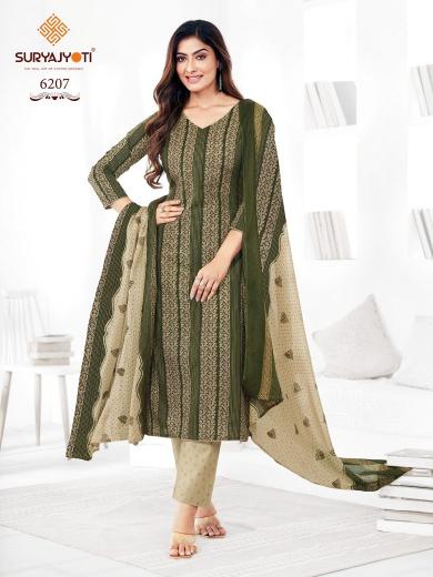 Suryajyoti Trendy Cotton Vol 62 Cotton Designer Dress Material wholesale catalog