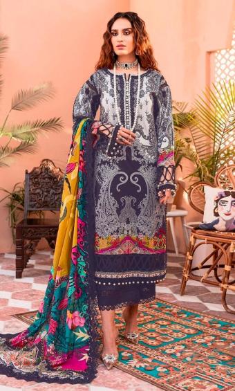 Taj 539 And 540 Cotton Dupatta Salwar Suits wholesale catalog