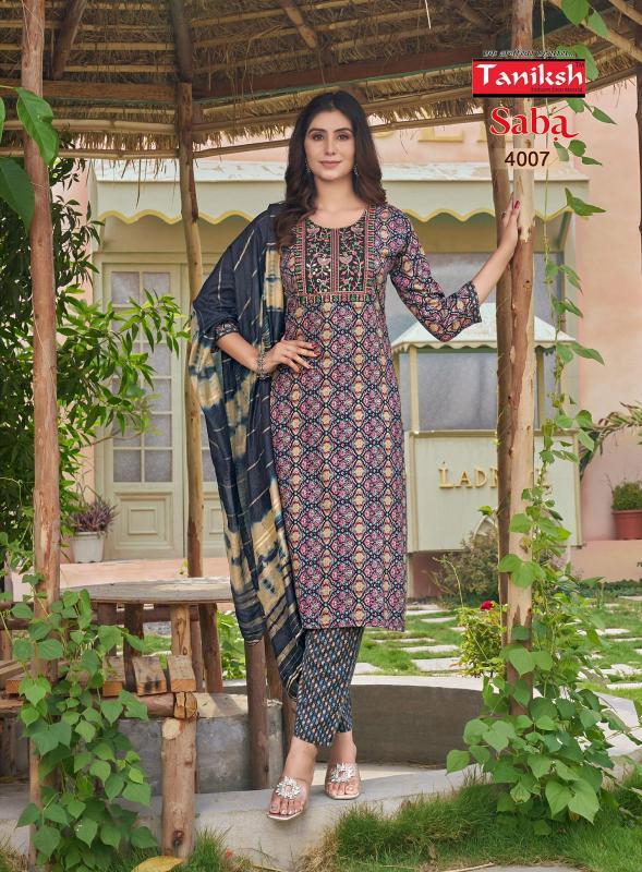 TANIKSH SABA VOL 4 Kurti Wholesale catalog