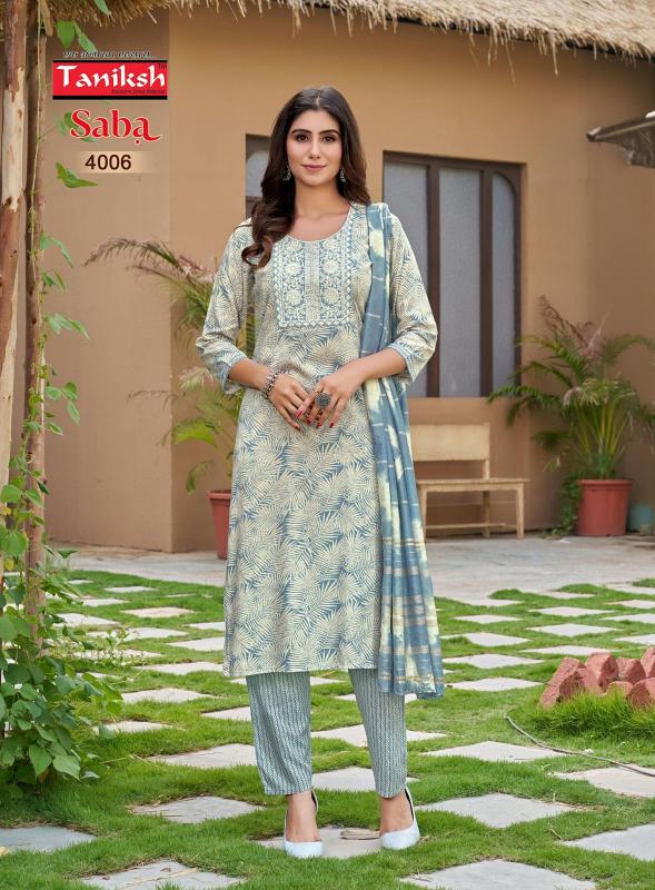 TANIKSH SABA VOL 4 Kurti Wholesale catalog