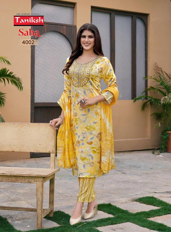 TANIKSH SABA VOL 4 Kurti Wholesale catalog