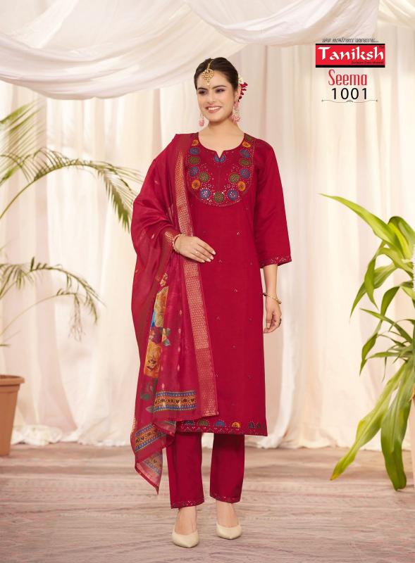 TANIKSH SEEMA vol 1 Kurti Wholesale catalog