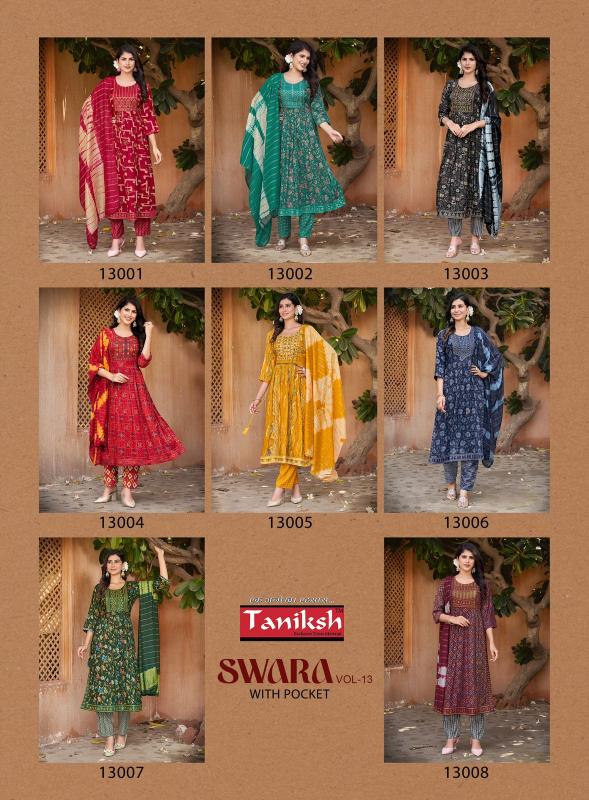 TANIKSH SWARA vol 13 Kurti Wholesale catalog