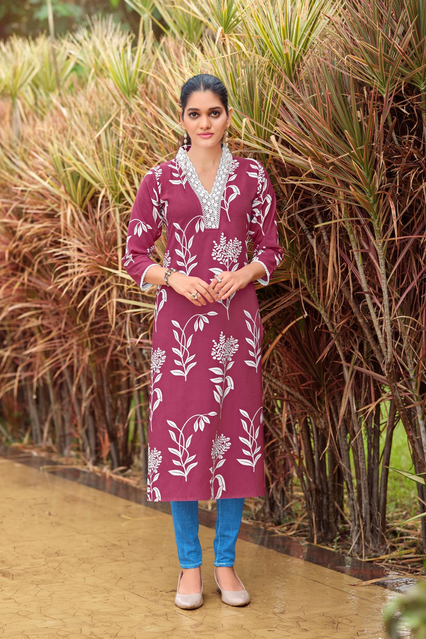 TIPS & TOPS VIANA Kurti Wholesale catalog