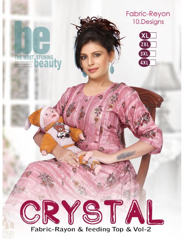 TRENDY CRYSTAL VOL.2 Kurti Wholesale catalog