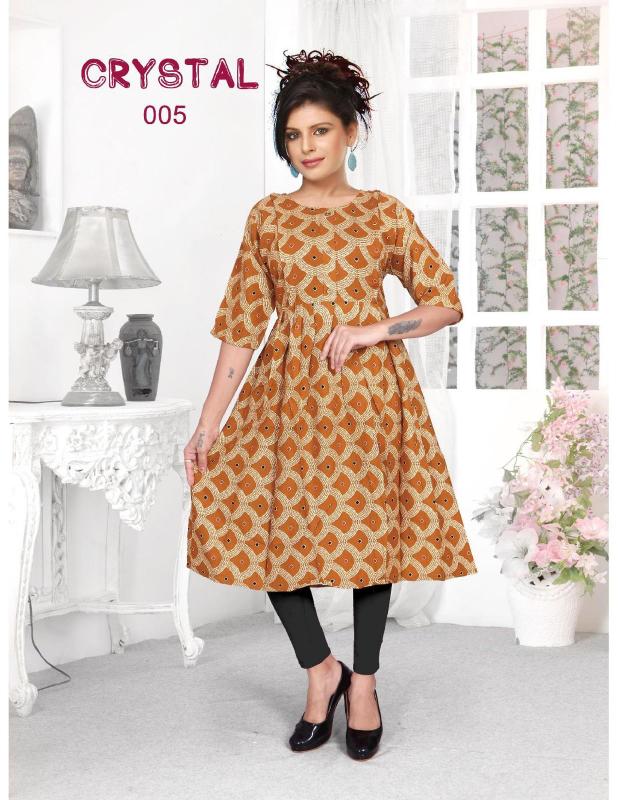 TRENDY CRYSTAL VOL.2 Kurti Wholesale catalog