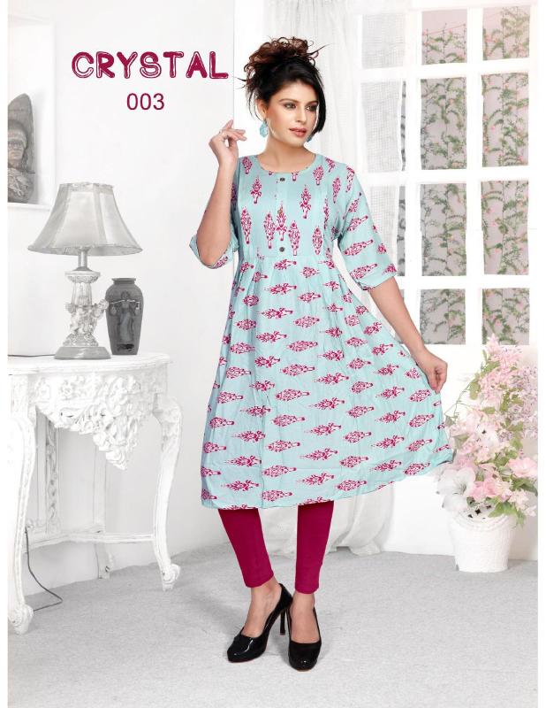 TRENDY CRYSTAL VOL.2 Kurti Wholesale catalog