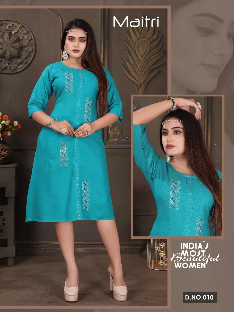 TRENDY MAITRI KURTI wholesale catalog