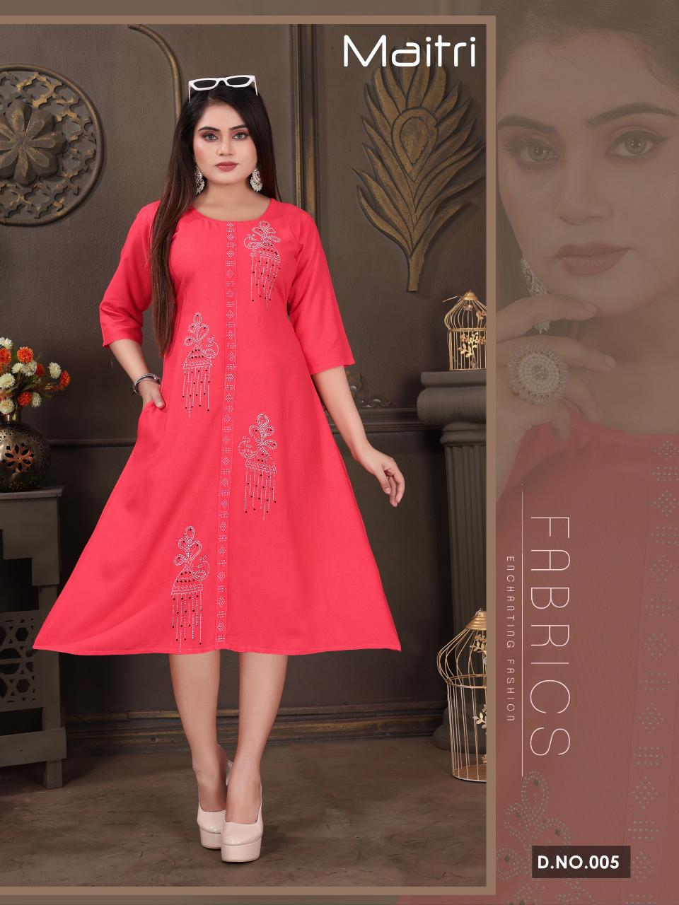 TRENDY MAITRI KURTI wholesale catalog