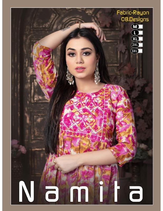 TRENDY NAMITA KURTI wholesale catalog