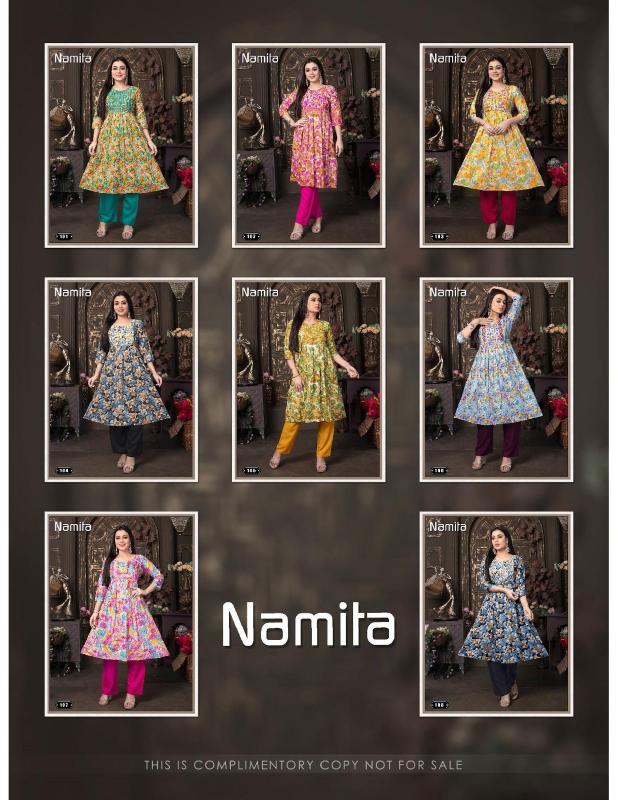 TRENDY NAMITA KURTI wholesale catalog