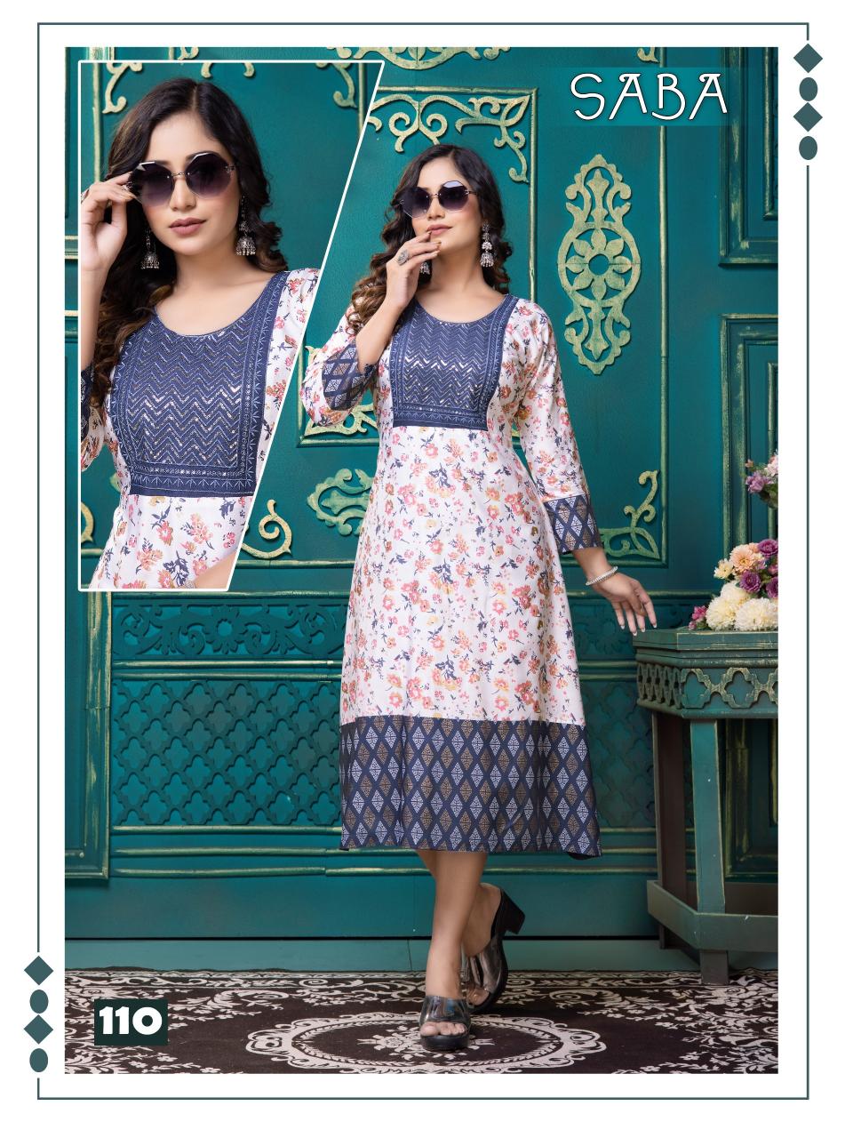 TRENDY SABA VOL 2 KURTI Wholesale catalog